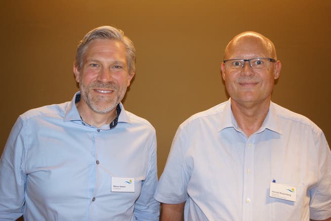 Der neue Geschäftsführer Marco Styner und der 2022 eingestellte Bereichsleiter Hotellerie, Harold Bleijenberg, freuen sich auf ihre Aufgaben.