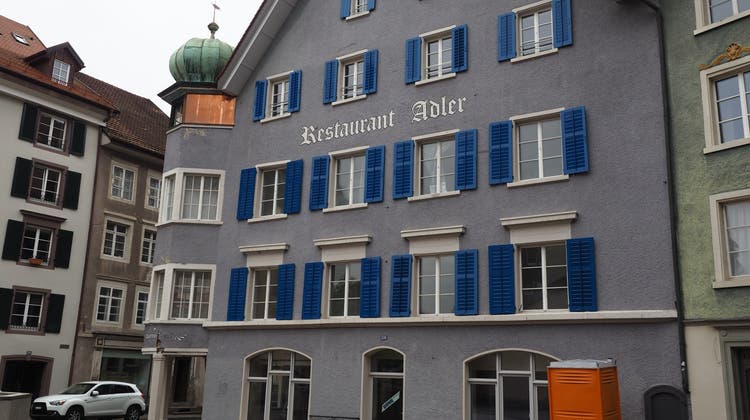 Der Umbau und die Renovation des «Adlers» in Laufenburg kommt deutlich teurer als kalkuliert. (Bild: Hans Christof Wagner)
