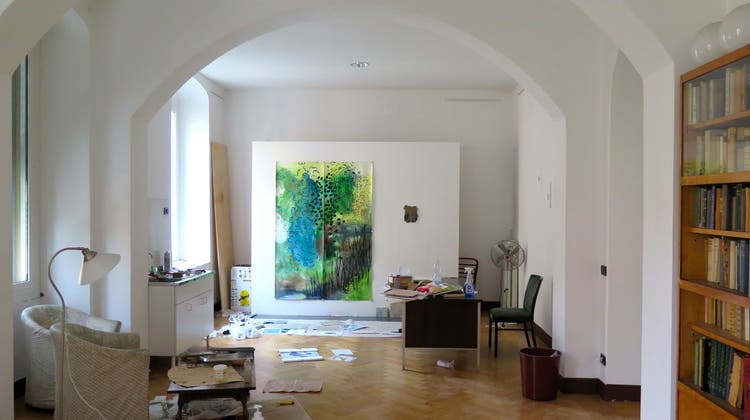 Blick ins Atelier in Genua. (Bild: PD)