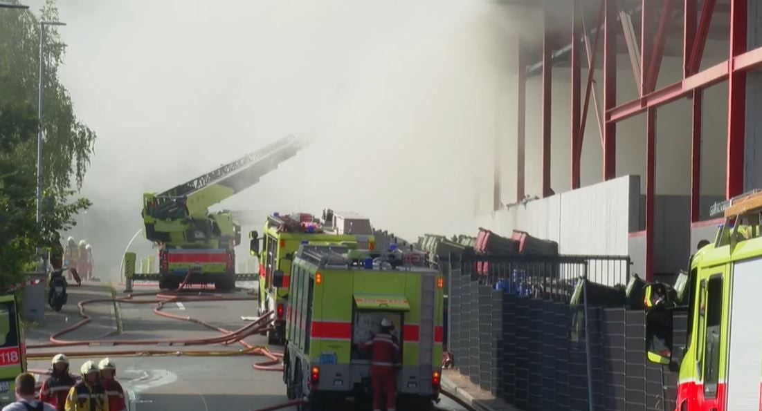 Unangenehmer Geruch Nach Brand In Walliseller Recycling-Anlage