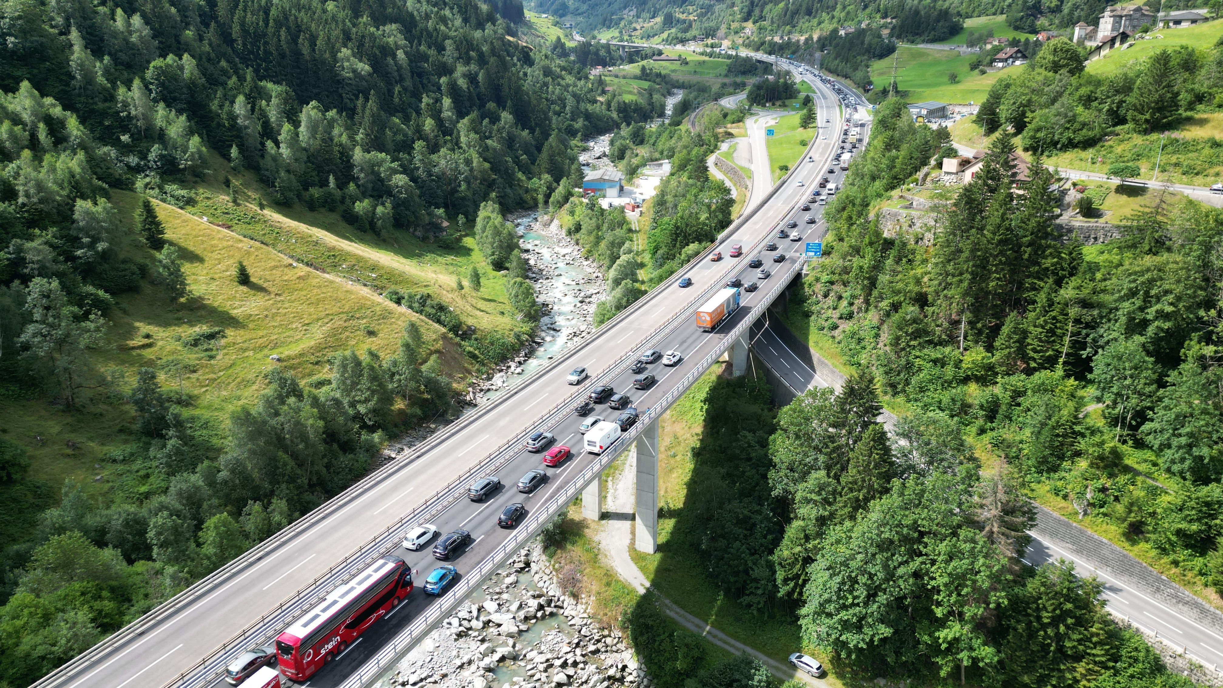 Stau Am Gotthard: Aktuelle Verkehrslage Live