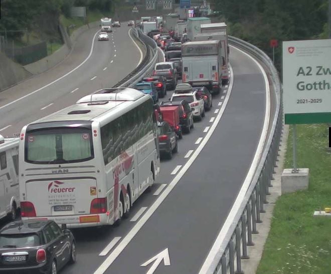 Stau Am Gotthard: Aktuelle Verkehrslage Live