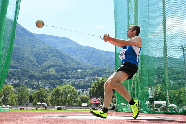 Wie Sieht Der Hammerkopf Beim Hammerwerfen Aus Zentralschweizer Leichtathleten mit guter Lesitung in Bellinzona
