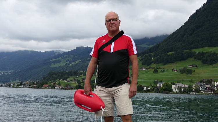Ivo Odermatt, Co-Präsident der SLRG Nidwalden. (Bild: Sarina Wyrsch (Buochs, 4.  8. 2023))