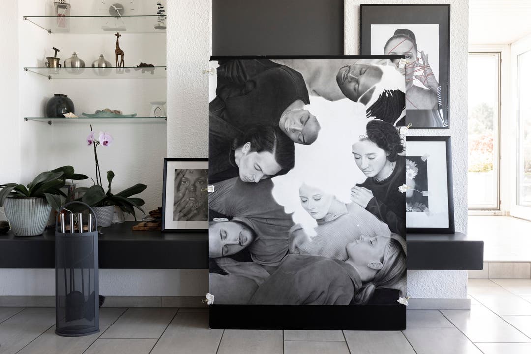 Fabienne Meyer zeichnet hyperrealistische Portraits