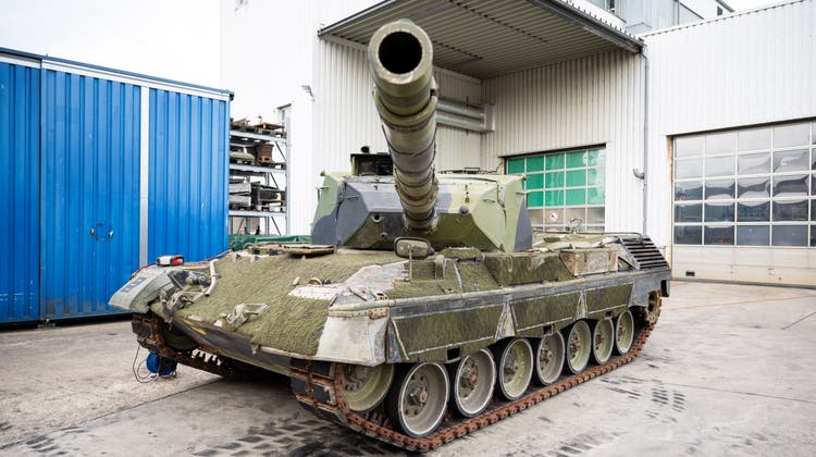 Panzer des Typs Leopard 1. (Bild: Daniel Reinhardt/DPA)