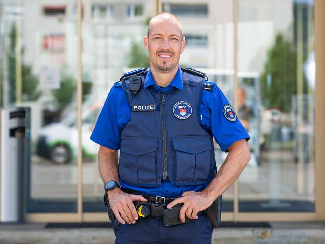 Oliver Bär wurde 2022 Kommandant der Regionalpolizei Wettingen-Limmattal.