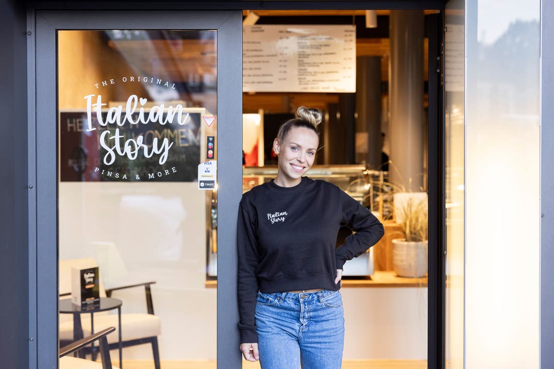 Baden, 31. August: Mitte August hat Marina Bleiker ihr neues Restaurant in der Badener Blinddarm-Unterführung eröffnet. Die 31-Jährige erzählt, welche Vorteile die Pinsa gegenüber der Pizza bietet und welche Verbindung der Laden mit der Gelateria nebenan hat.