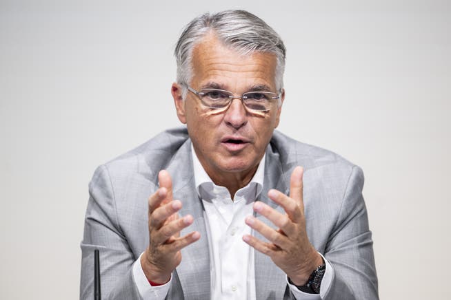 UBS boss Sergio Ermotti explains the decision to shrink Credit Suisse. 