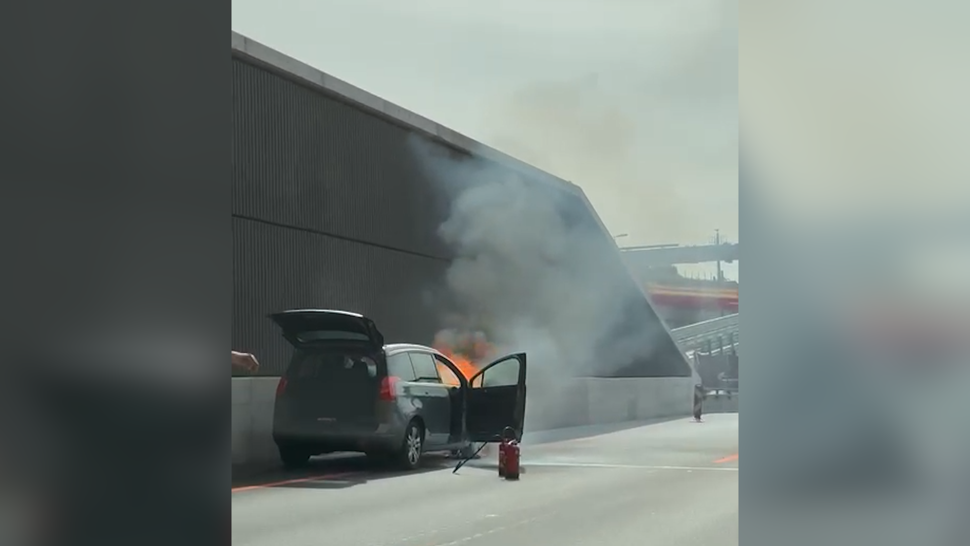 Gubrist-Tunnel Muss Wegen Fahrzeugbrand Gesperrt Werden