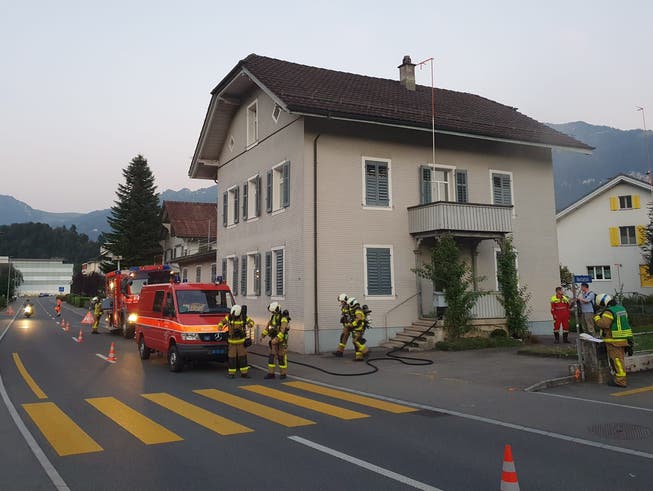 Das ehemalige Brockenhaus erlaubte den Feuerwehrleuten, unter realitätsnahen Bedingungen zu üben.
