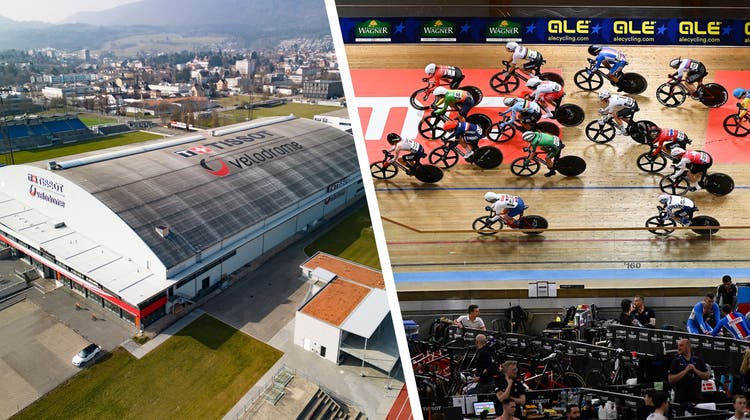 Das Velodrome in der Sportstättenzone Grenchen ist die grösste Indoor-Radsportanlage der Schweiz. (Bild: Oliver Menge)