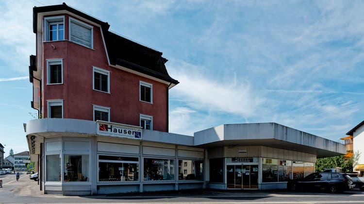 Das Traditionsgeschäft Hauser Handwerk AG in Romanshorn ist geschlossen. (Bild: Manuel Nagel)