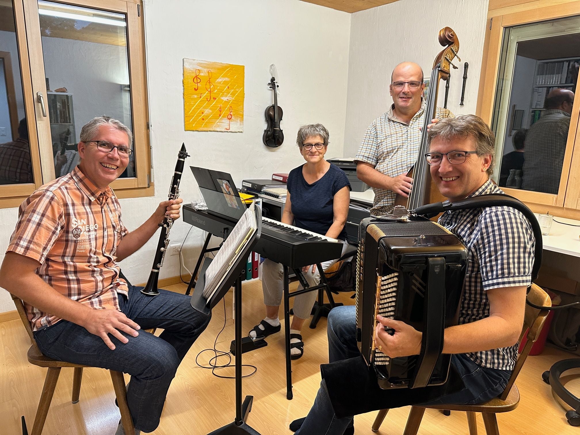 Die Urner Am Eidgenössischen Volksmusikfest In Bellinzona