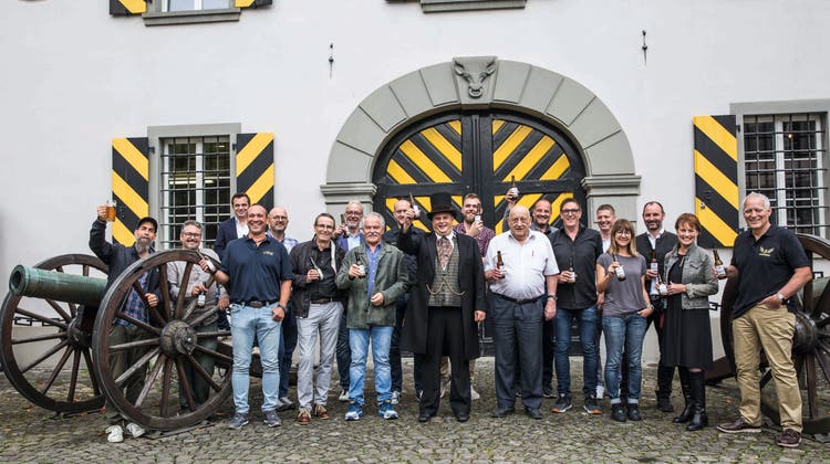 Brauerei Baar feiert mit dem Verein Die freien Schweizer Brauereien in Altdorf