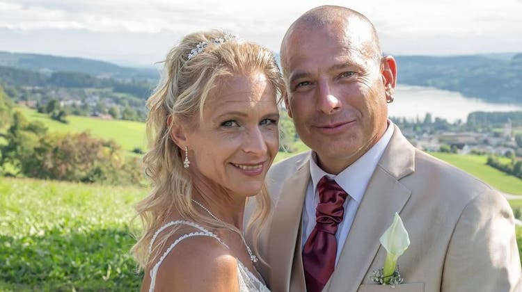 Nicole Heggli-Boder, Präsidentin der SVP Bezirk Muri, hat am 16. September ihren Lebenspartner Ernest Heggli geheiratet. (Bild: Instagram)
