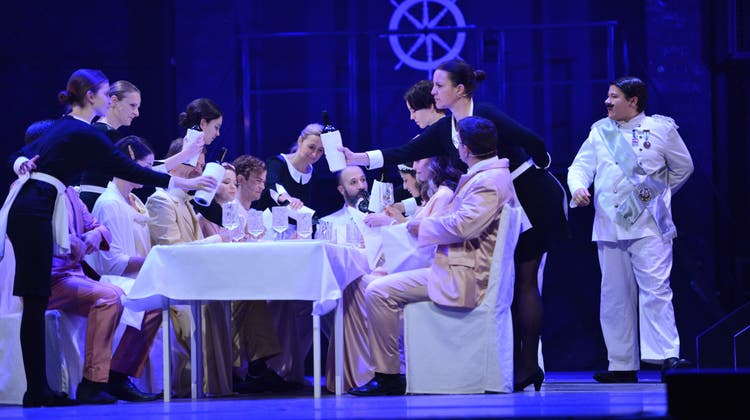 Zuletzt führte die Theatergruppe Eigägwächs das Musical «Titanic» auf. (Bild: Urs Hanhart (Altdorf, 12. 1. 2022))