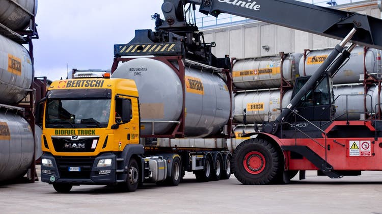 Biofuel Truck: Nachhaltiger Transport dank hydriertem Pflanzenöl (HVO). (Bild: zvg)