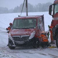 Schnee in der Ostschweiz: Verkehrsbehinderungen auf Thurgauer Strassen, überraschend wenig Unfälle in St.Gallen und dem Appenzellerland