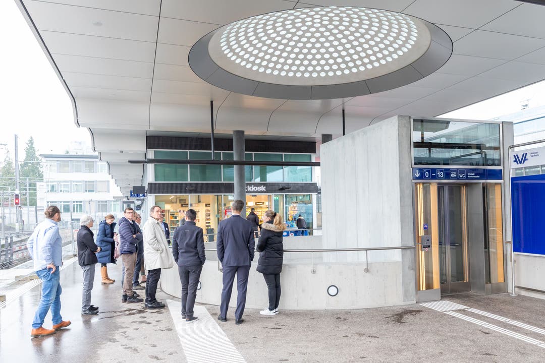 Aarau: So sieht es im neuen Bahnhof Süd aus