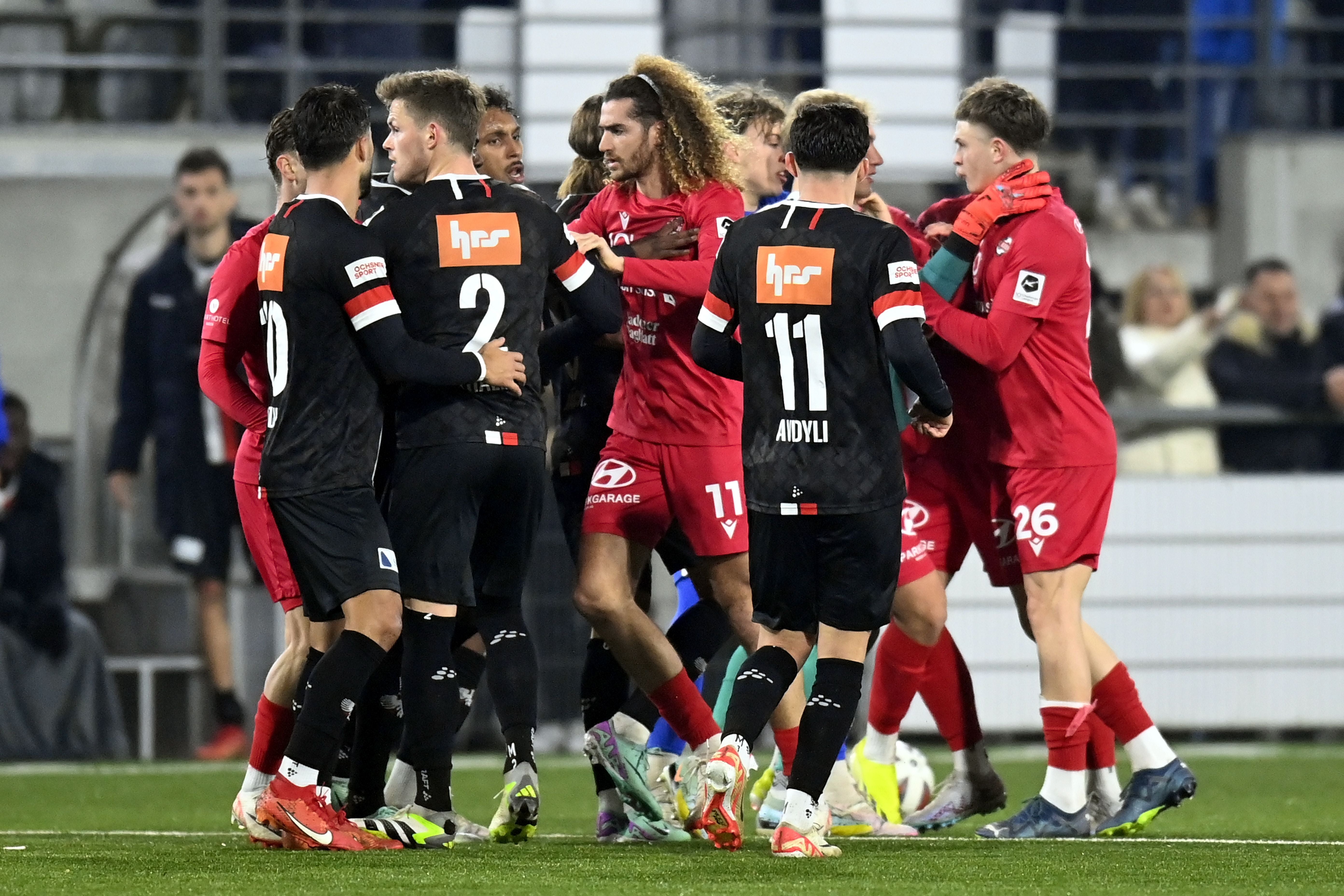 Das Sind Die Noten Zum Derby Zwischen Baden Und Aarau