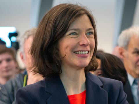 Bettina Surber, Regierungskandidatin der SP.