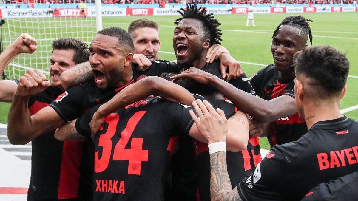 Le Bayer Leverkusen champion pour la première fois