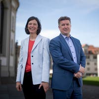 Sie haben ihre Wunschdepartemente: Das werden die beiden neuen St.Galler Regierungsmitglieder Bettina Surber und Christof Hartmann als Erstes angehen