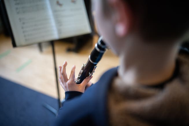 Blasinstrumente wie die Klarinette sind an der Musikschule Rorschach-Rorschacherberg nicht sehr beliebt.