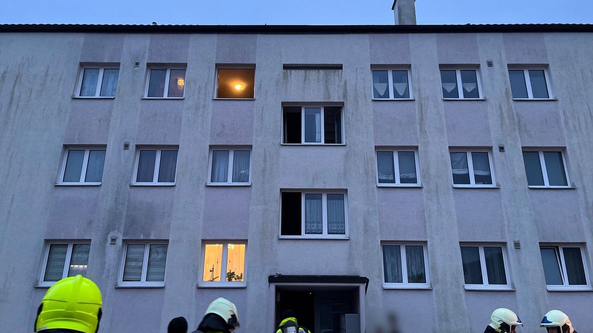 Sevelen Brand in Mehrfamilienhaus: 3 Personen im Spital