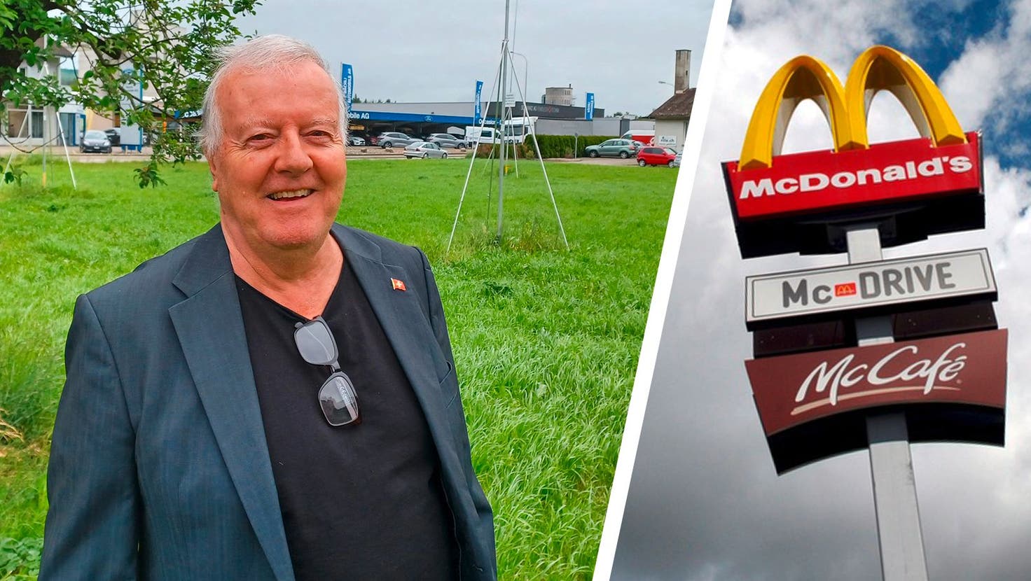 Max Bopp ist Mitgründer des Fanclubs für McDonald’s. Sein Wunsch: ein attraktives Projekt für Würenlingen. (Bild: Stefanie Garcia Lainez)
