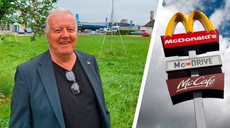 Max Bopp ist Mitgründer des Fanclubs für McDonald’s. Sein Wunsch: ein attraktives Projekt für Würenlingen. (Bild: Stefanie Garcia Lainez)