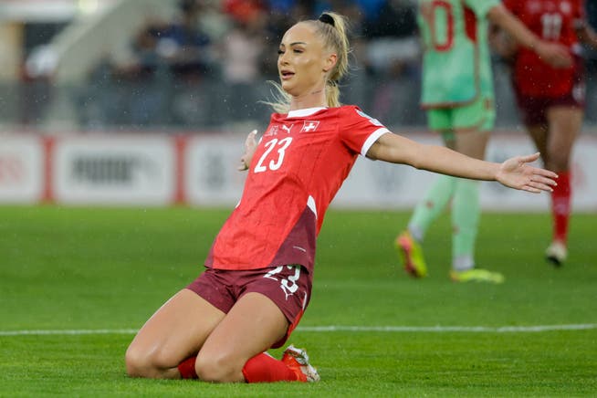Alisha Lehmann é um dos rostos mais famosos da seleção suíça – e agora promove jogos de azar.
