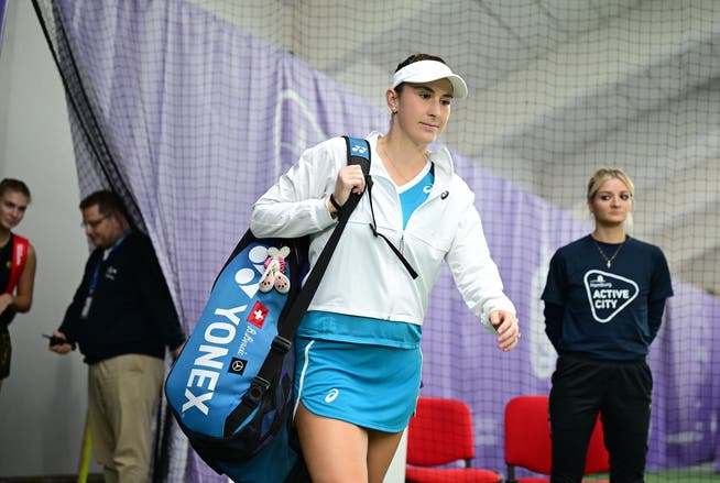 Belinda Bencic está de volta ao circuito de tênis.