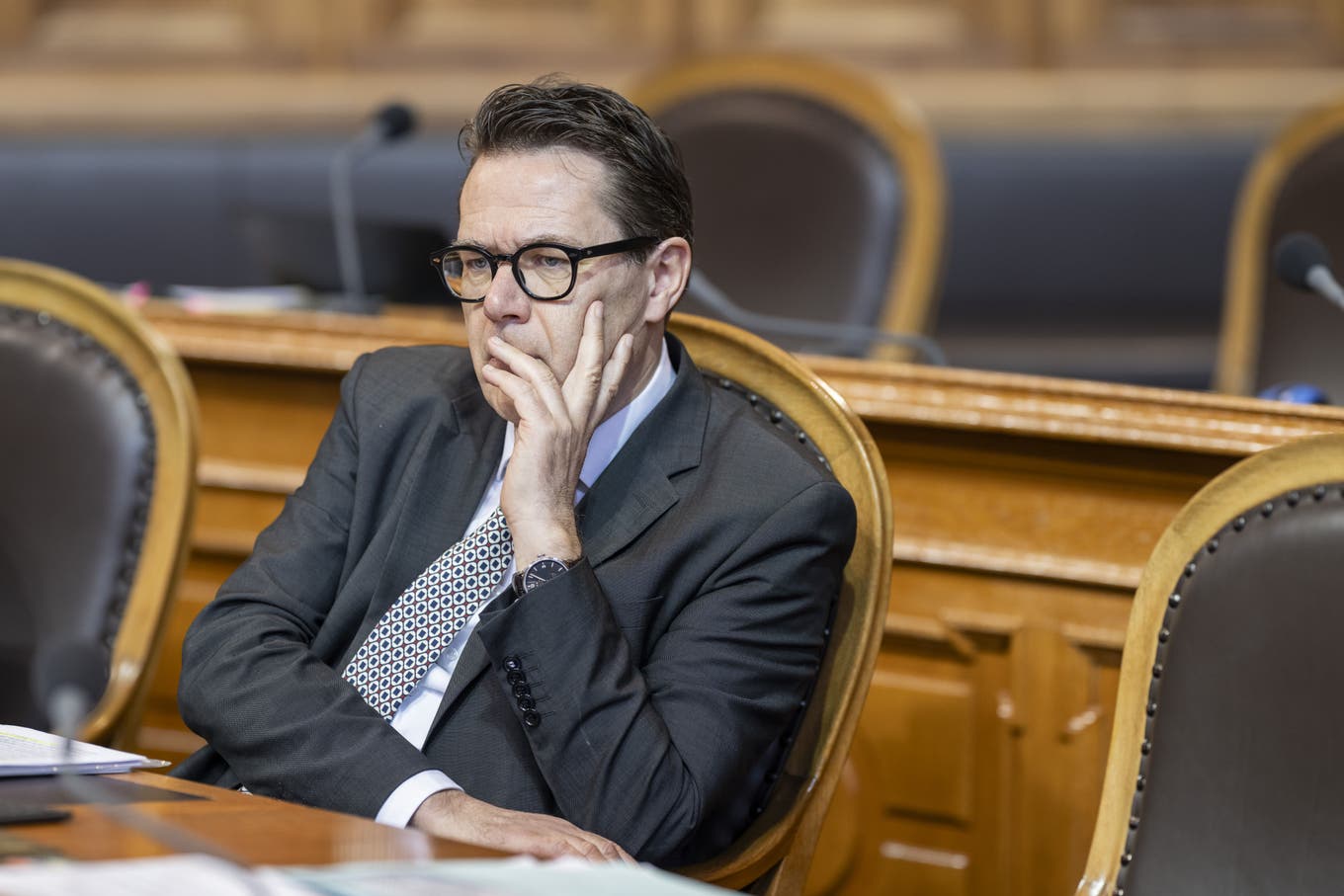 Benedikt Würth am Dienstag im Ständerat.