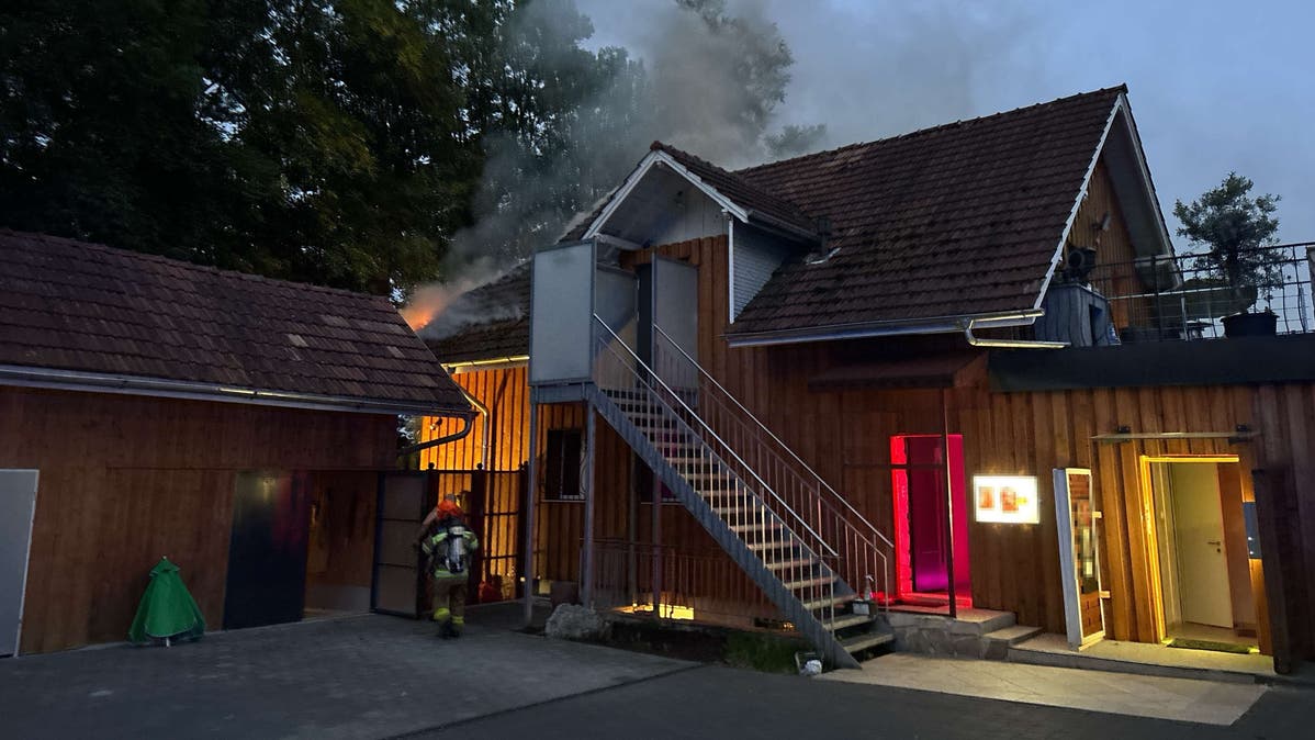 Oensingen: Brand mit starker Rauchentwicklung in Wohnhaus - niemand verletzt Oensingen: Brand mit starker Rauchentwicklung in Wohnhaus - niemand verletzt