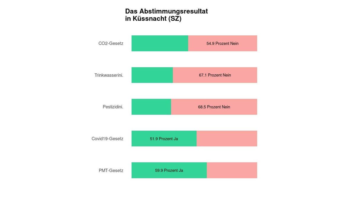 Abstimmung - Eine Mehrheit in Küssnacht (SZ) lehnt das CO2 ...