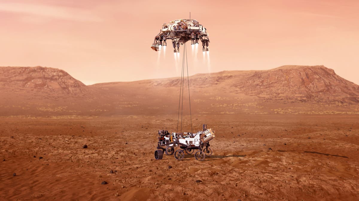 Historisch - «Wundervoller Tag»: Nasa-Rover «Perseverance ...