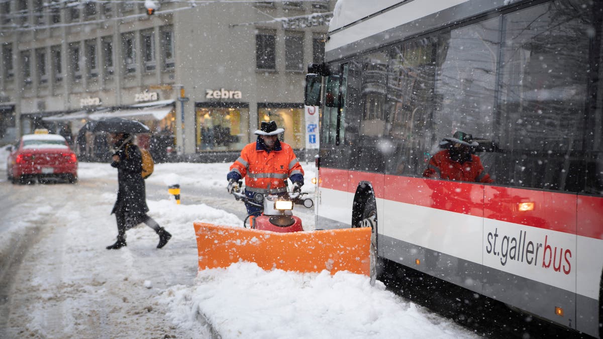 Wetter: St.Gallen versinkt im Schnee: Chaos auf den ...